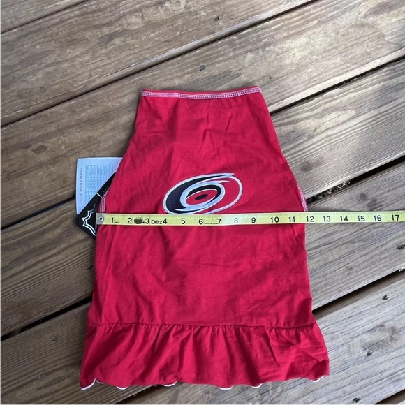 NHL Carolina Hurricanes Dog Pet Costume Dress Red Black Logo XXL All Star Dog - Picture 5 of 8